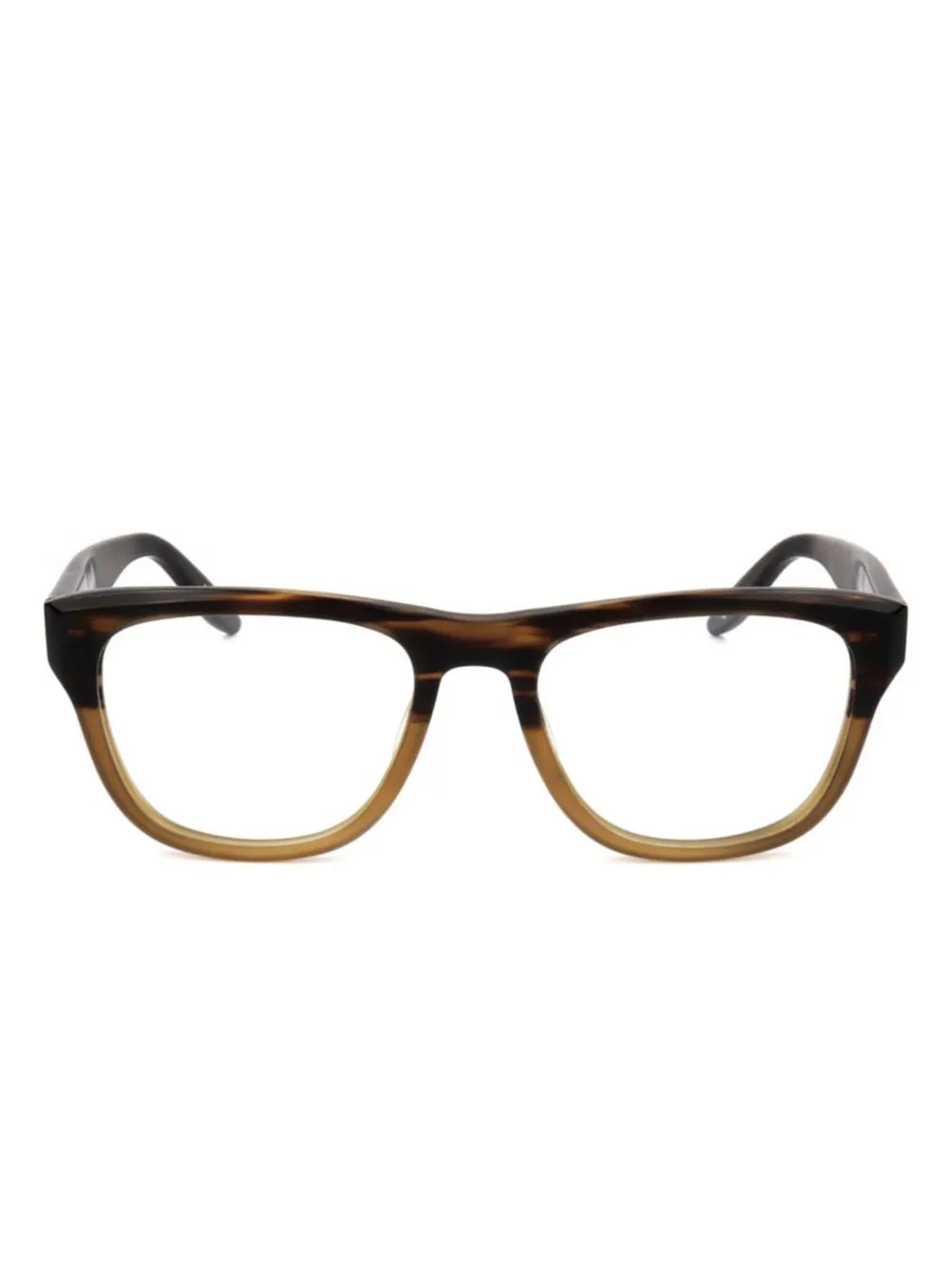 Barton Perreira lunettes de vue à monture carrée | marron | Image 1