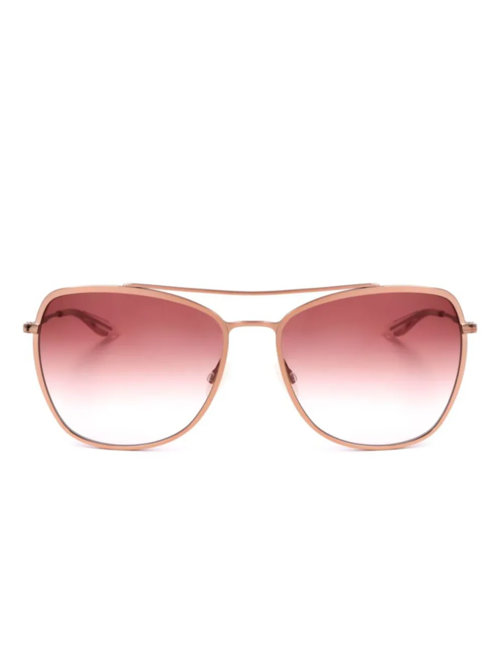 Barton Perreira Zonnebril met oversized montuur Goud