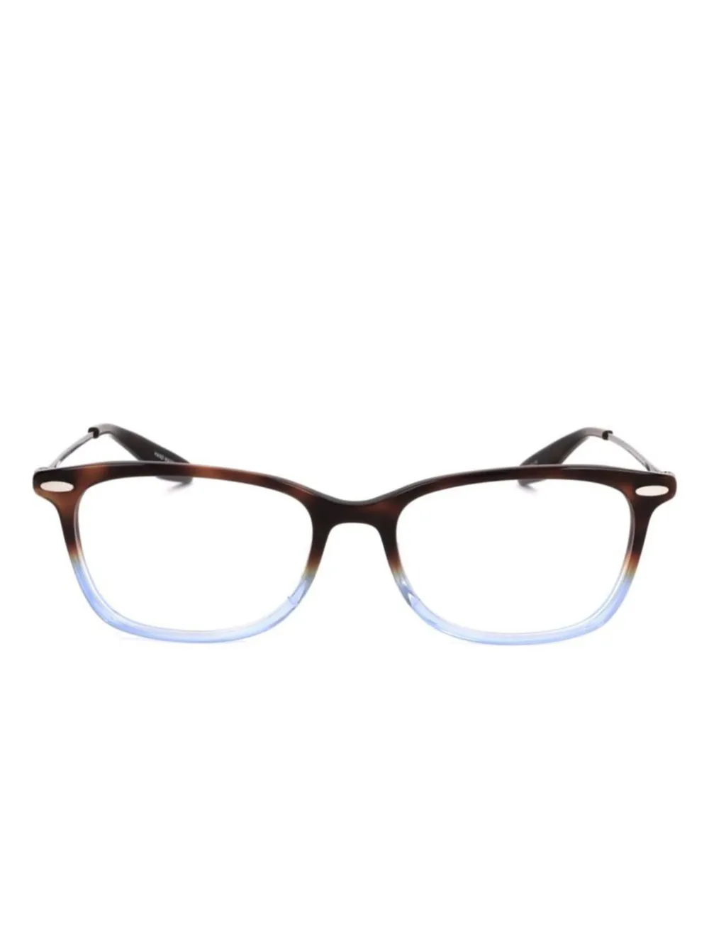 Barton Perreira lunettes de vue à monture carrée | marron | Image 1
