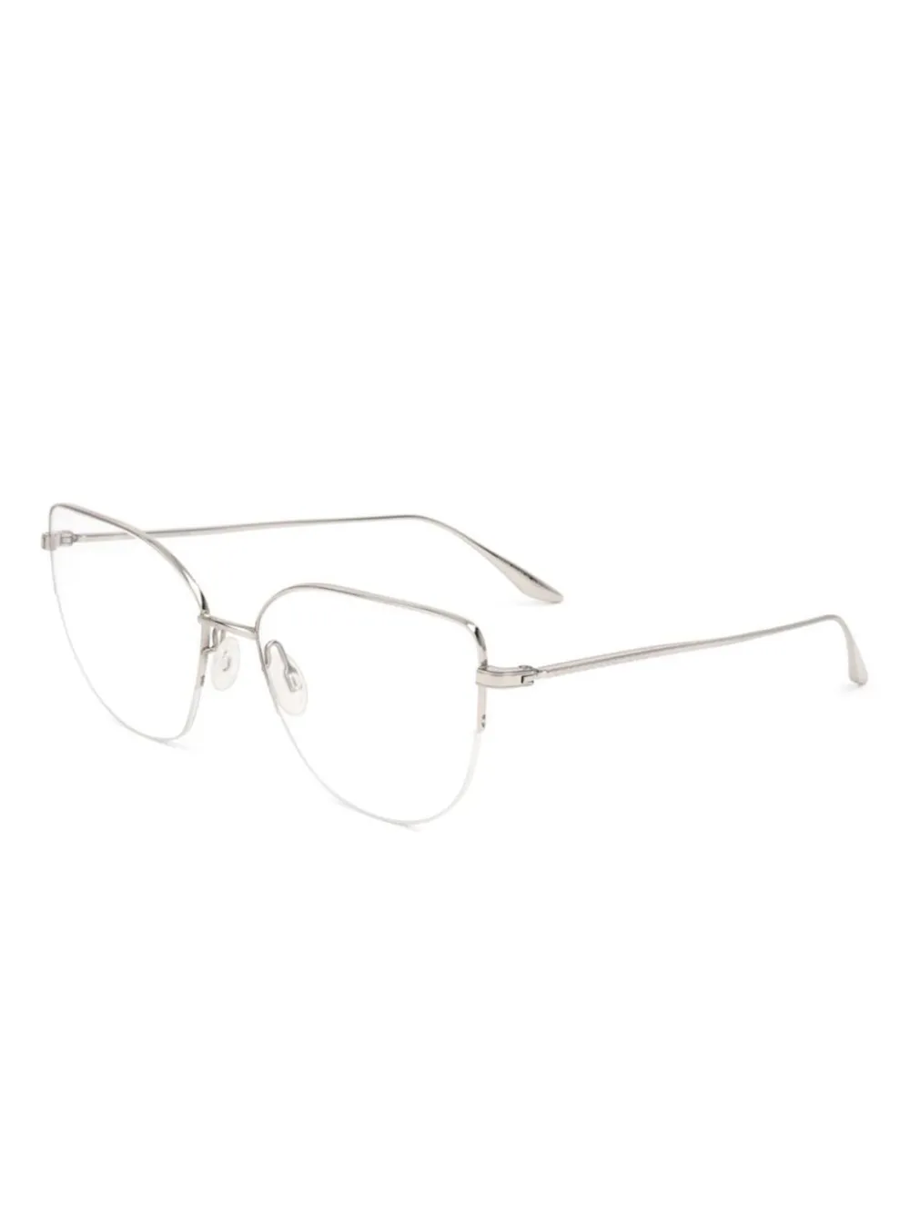 Barton Perreira cat-eye frame glasses - Zilver