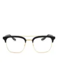 Safilo Team square-frame glasses - Gold