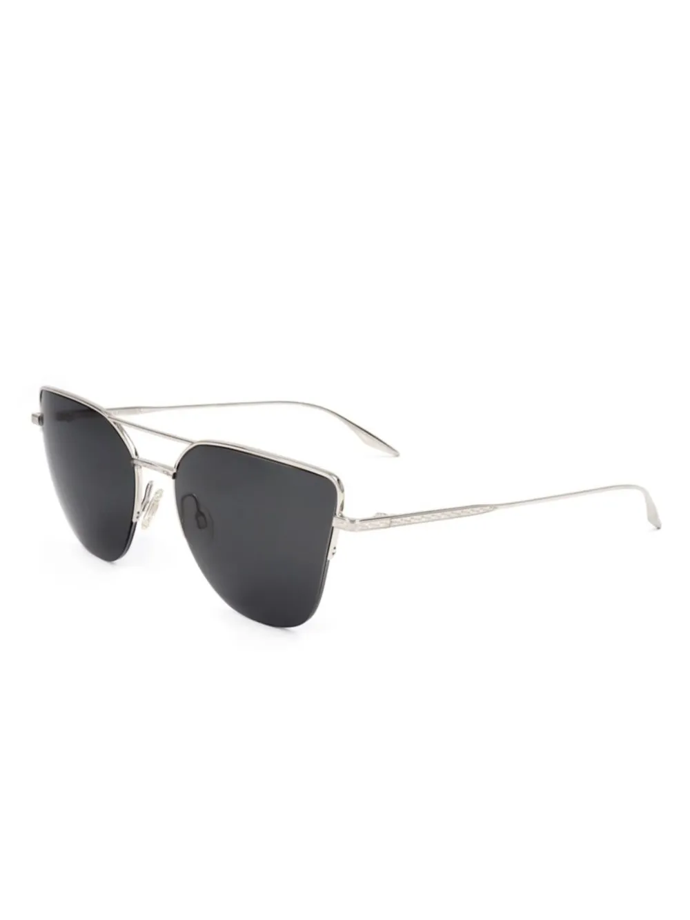 Barton Perreira cat-eye frame sunglasses - Zilver