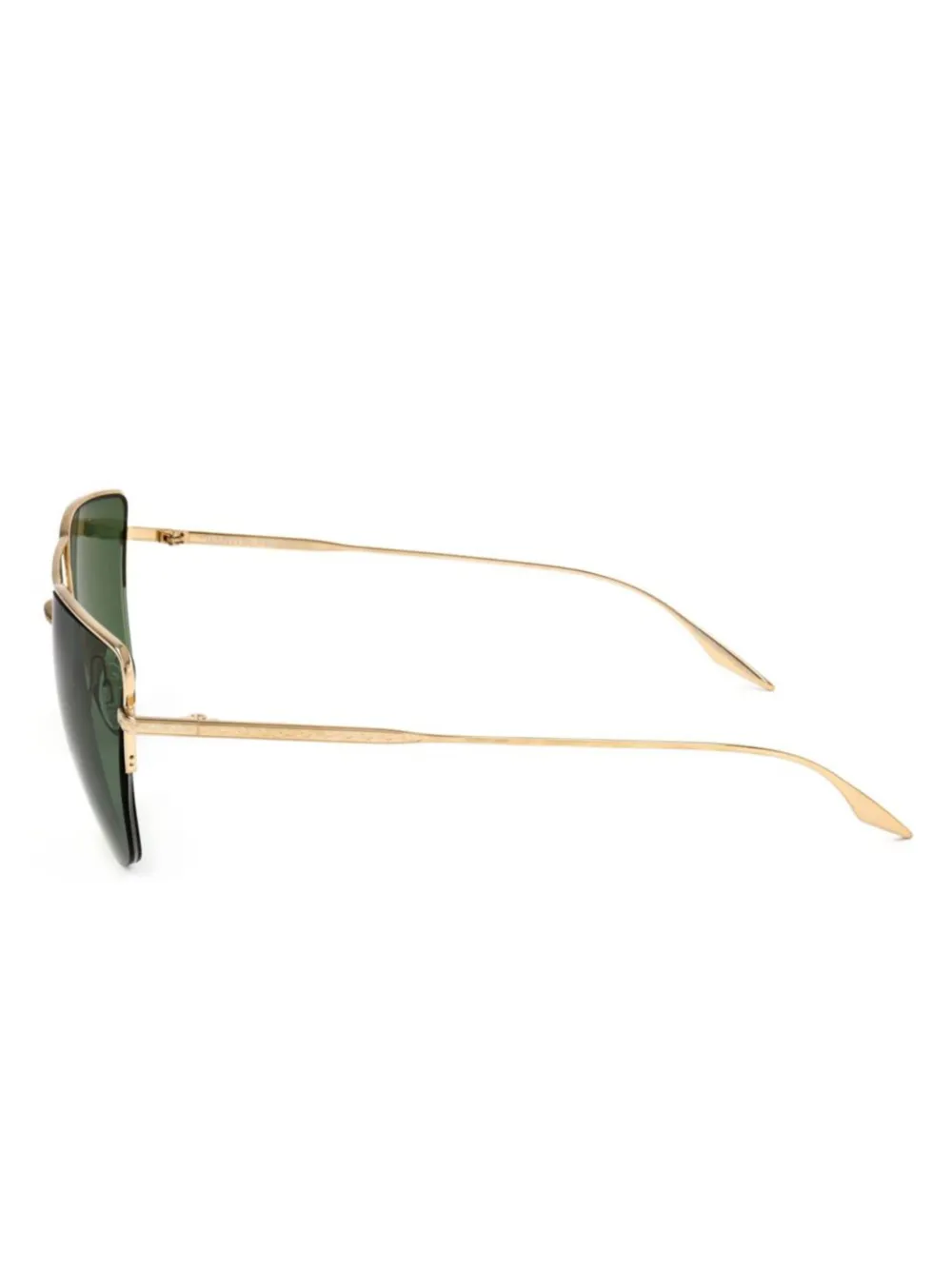 Barton Perreira Zonnebril met cat-eye montuur Goud