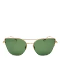 Barton Perreira cat-eye frame sunglasses - Gold