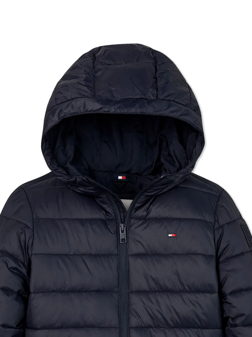 Tommy Hilfiger Junior Jack met geborduurd logo - Blauw