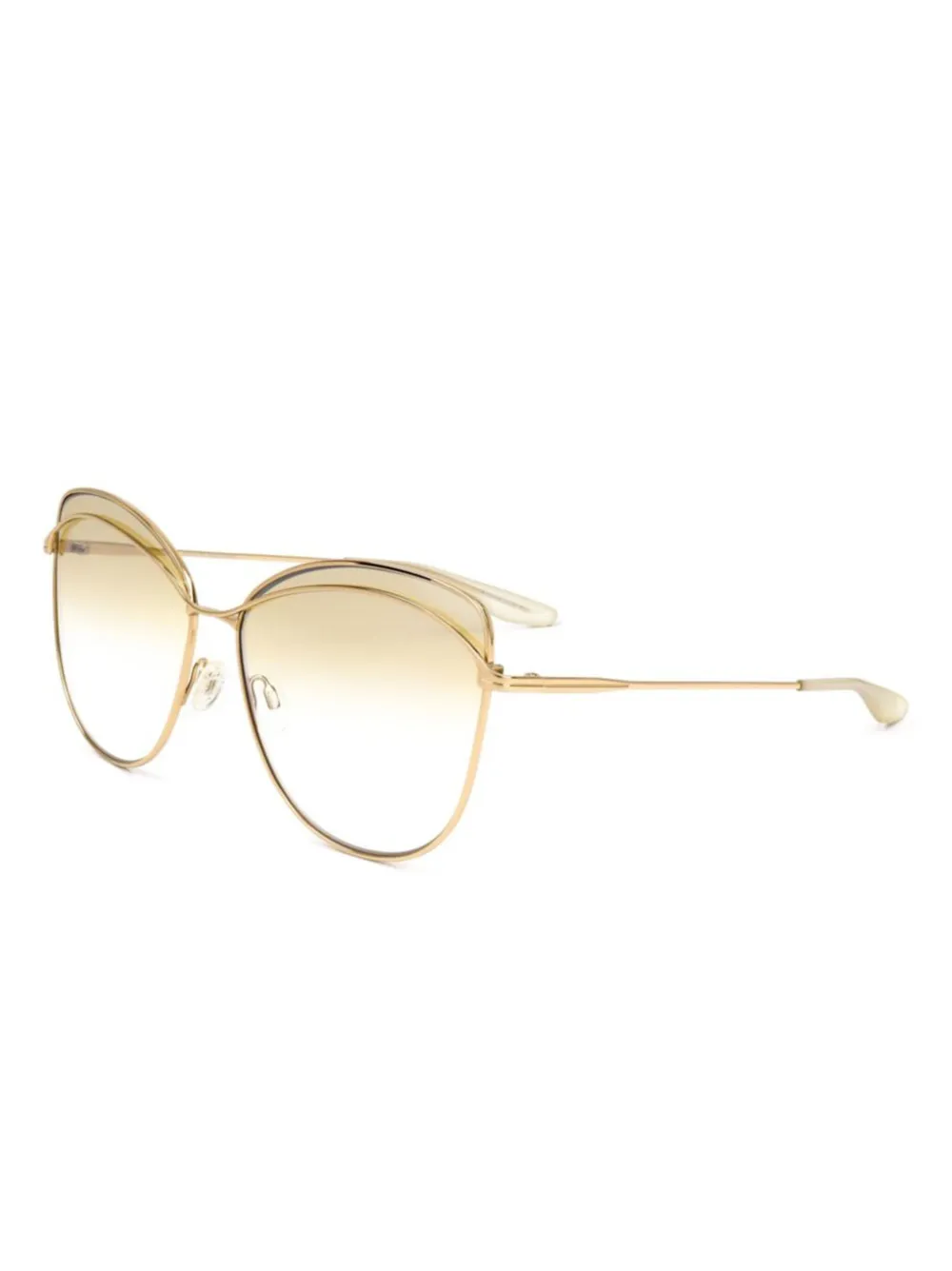 Barton Perreira oversize-frame sunglasses - Goud