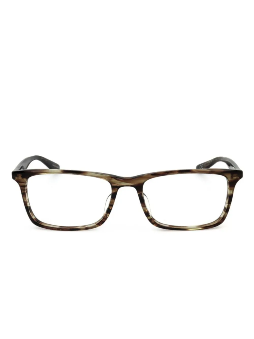 Barton Perreira lunettes de vue à monture carrée | marron | Image 1