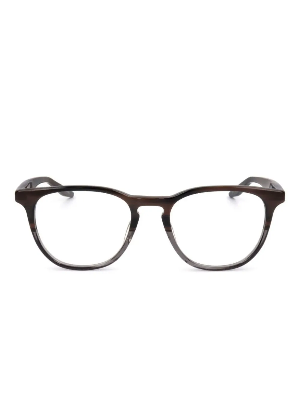 Barton Perreira lunettes de vue à monture ronde | marron | Image 1