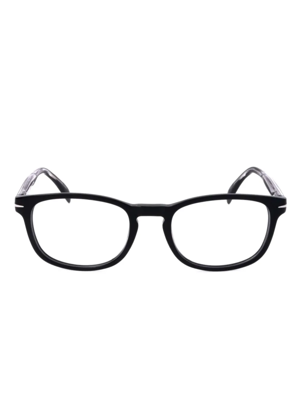 Eyewear by David Beckham round-frame glasses - Nero