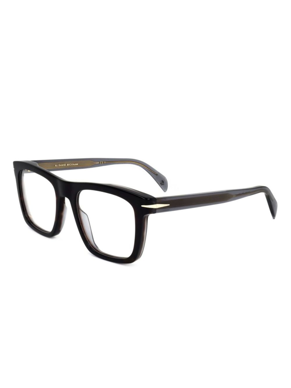 Eyewear by David Beckham Bril met vierkant montuur - Zwart