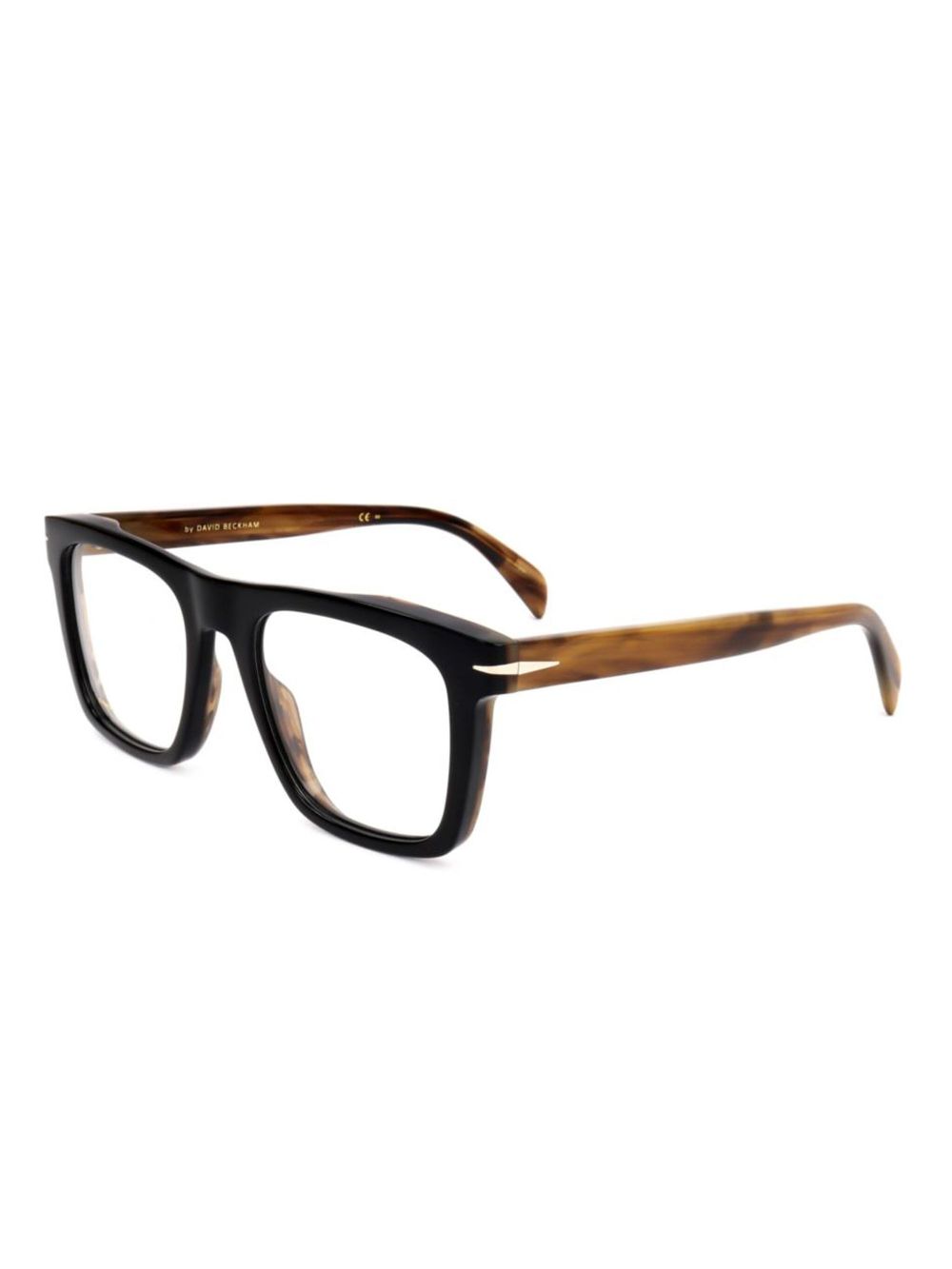 Eyewear by David Beckham square-frame glasses - Zwart