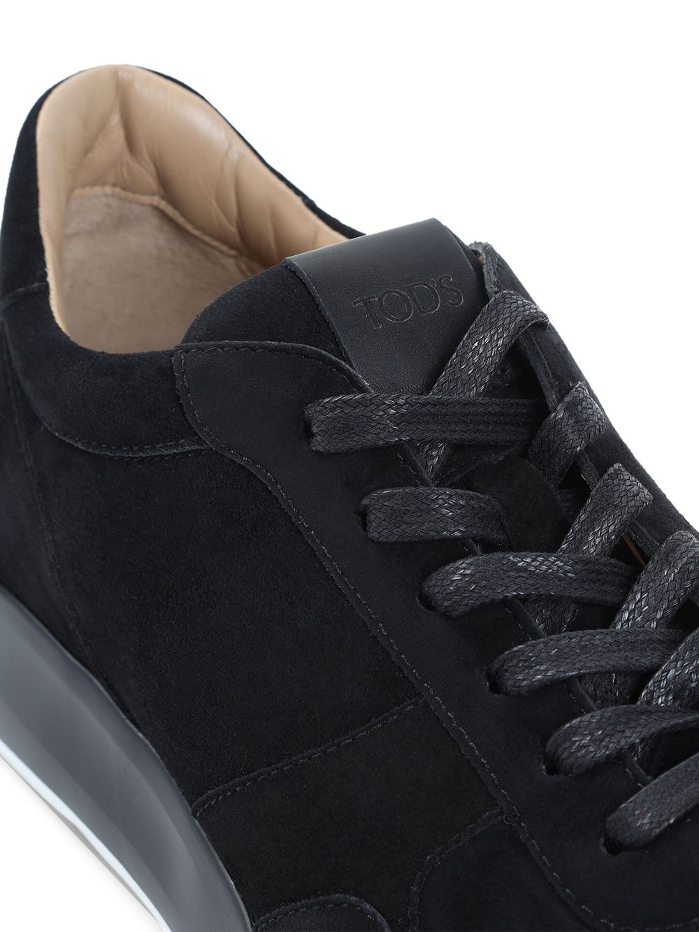 Tod's suede sneakers Black