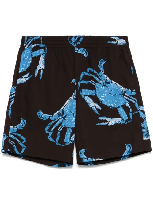 Short à imprimé graphique - MSGM - Modalova