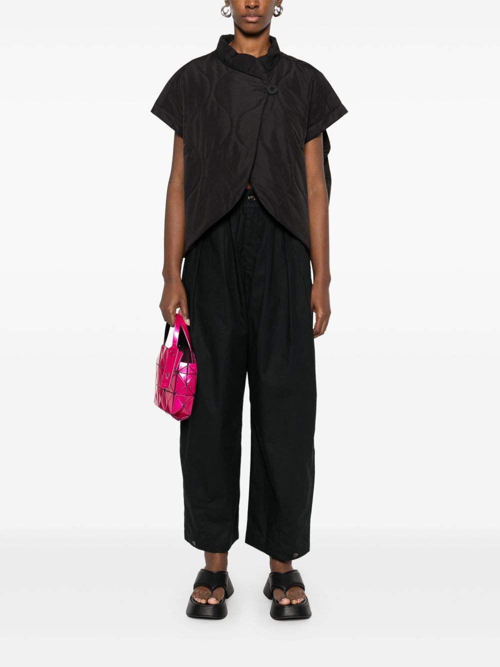 Pleats Please Issey Miyake Asteroid jack - Zwart