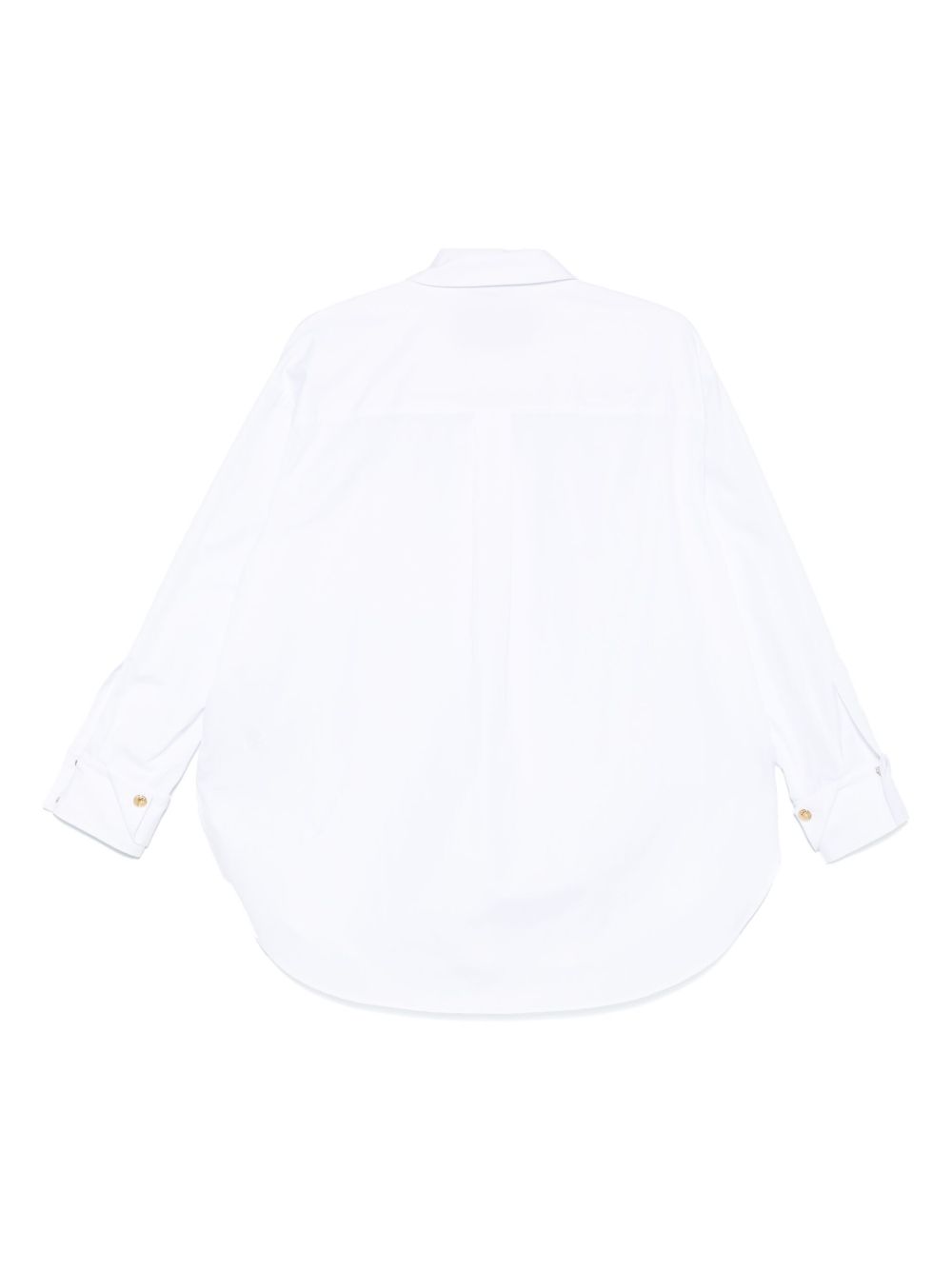 Elisabetta Franchi Popeline blouse - Wit