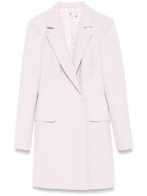 Elisabetta Franchi معطف طويل كريب