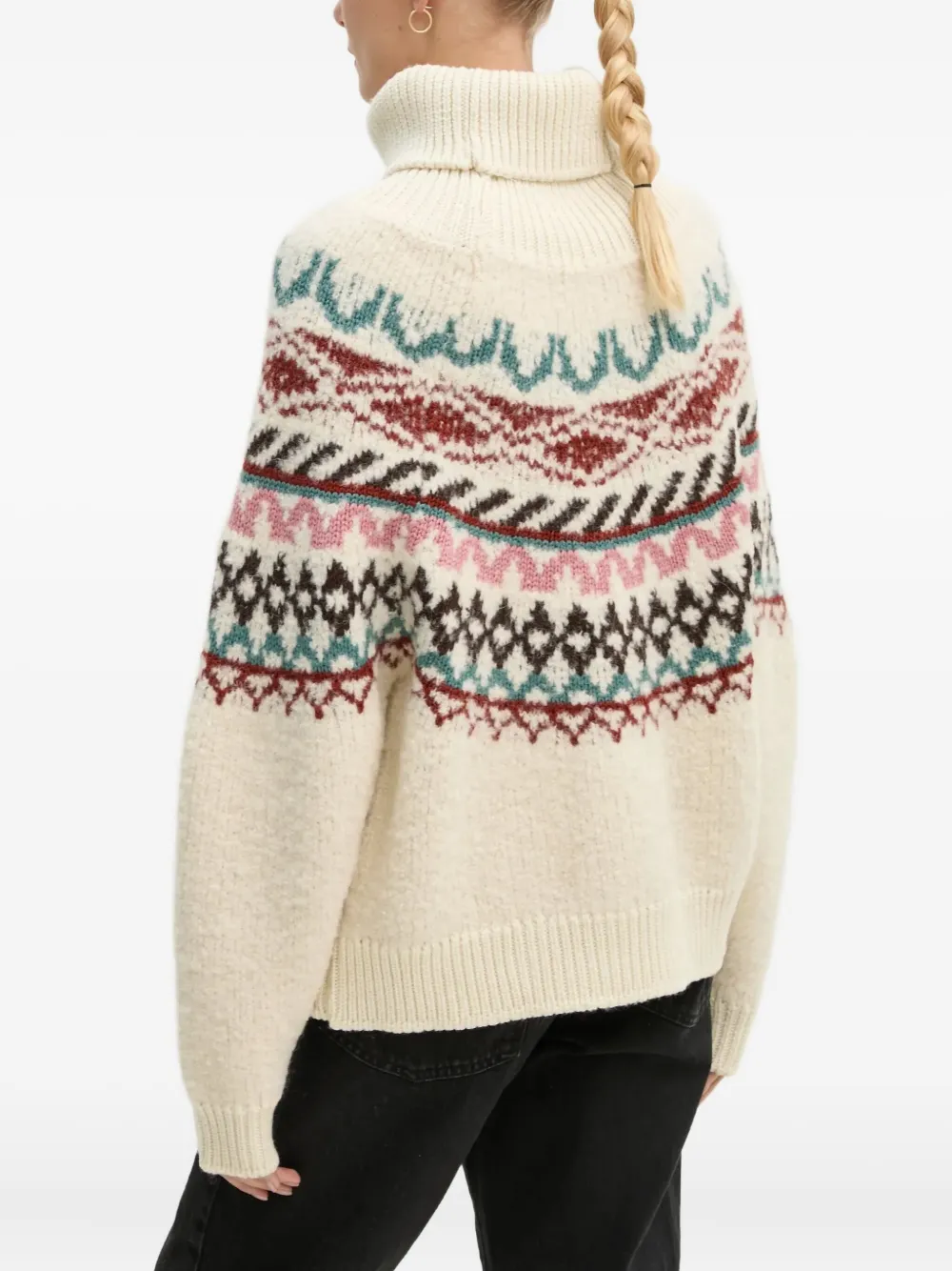 Ba&sh Iceberg Turtleneck Sweater In Neutral
