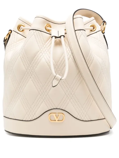Valentino Garavani quilted bucket bag