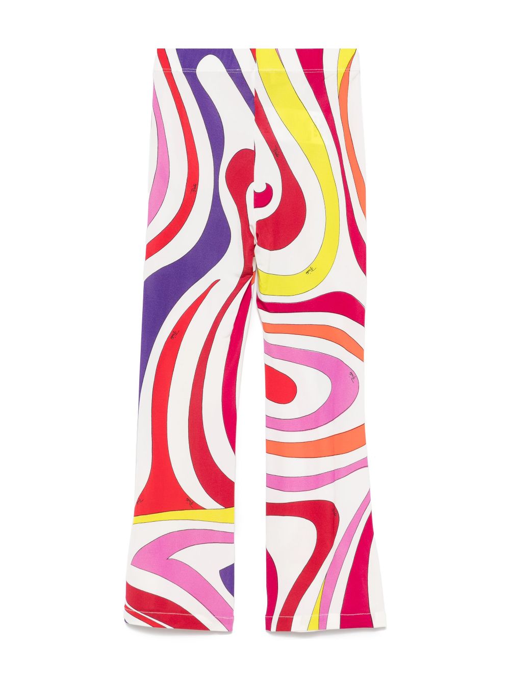 PUCCI Junior Broek met abstracte print - Wit