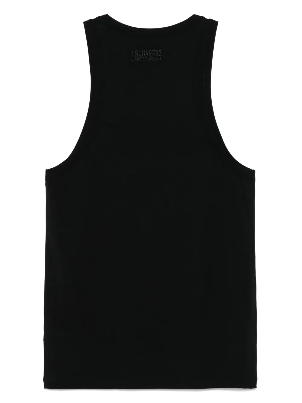 DSQUARED2 Tanktop met geborduurd logo - Zwart