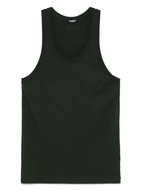 DSQUARED2 embroidered-logo tank top 