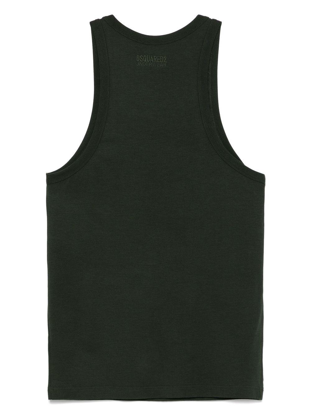 DSQUARED2 Tanktop met geborduurd logo - Groen