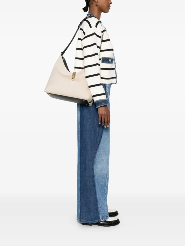 Furla Medium Goccia Shoulder Bag | Neutrals | FARFETCH Furla Medium Goccia Shoulder Bag | Neutrals | FARFETCH