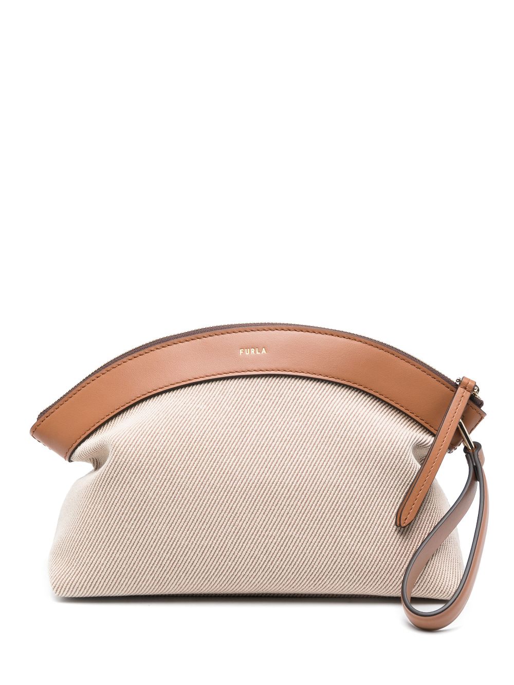 Furla Erica clutch bag - Neutrals