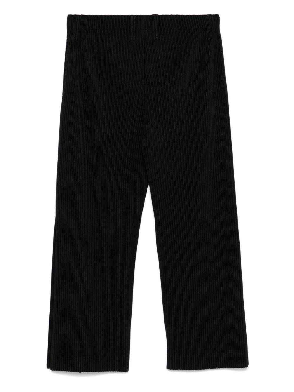 Homme Plissé Issey Miyake Geplooide pantalon - Zwart