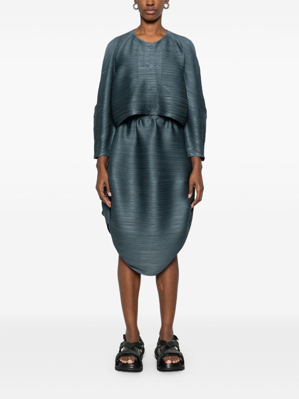 Pleats Please Issey Miyake UFO jack - Blauw