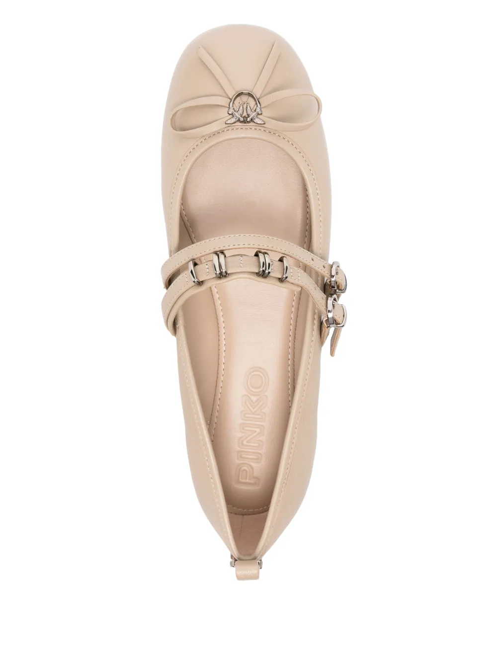 PINKO Gioia ballet flats Neutrals