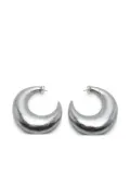 Monies Half Moon earrings - Silver