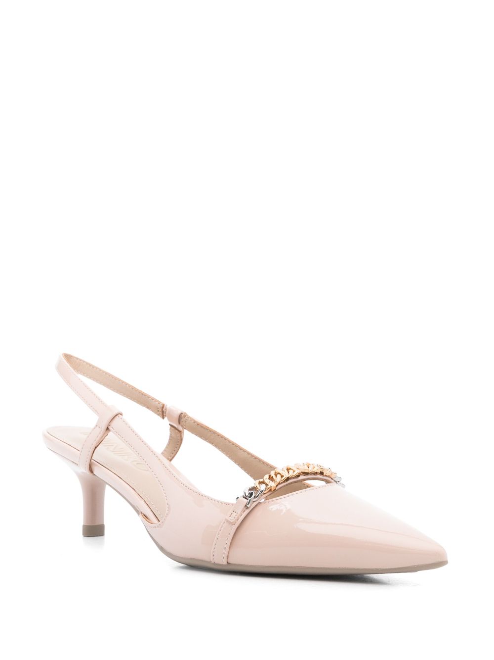 PINKO 50mm Gloria slingback pumps - Neutrals