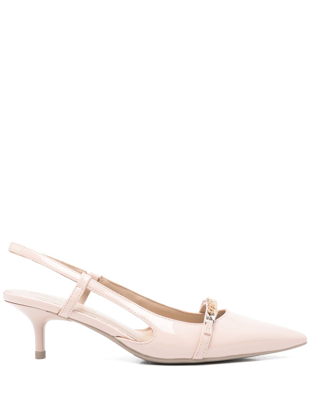 PINKO 50 mm Gloria slingback pumps Beige