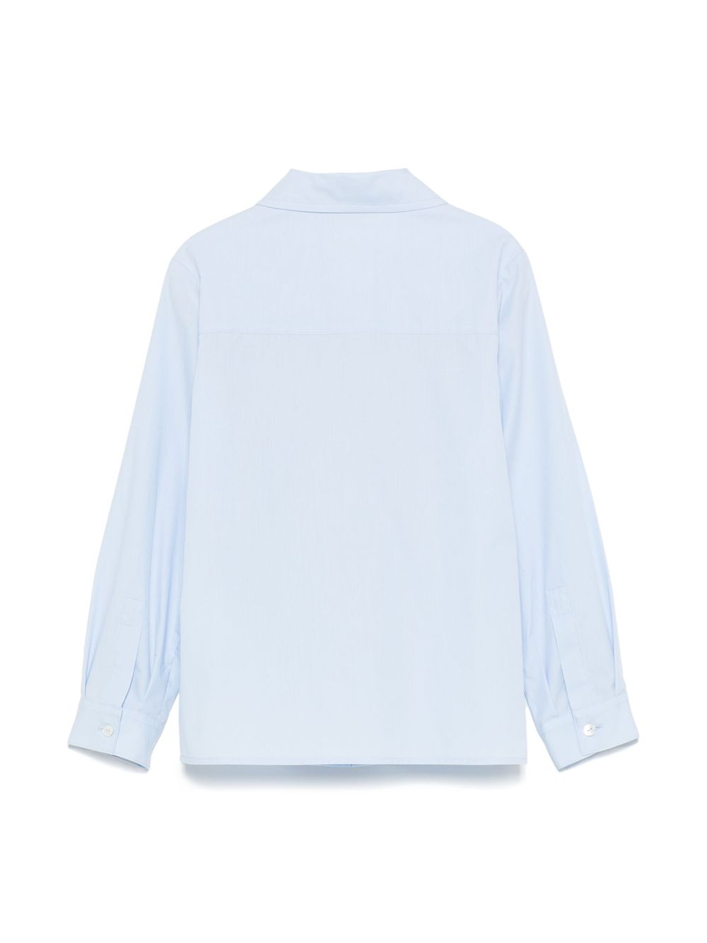 PUCCI Junior embroidered shirt - Blue