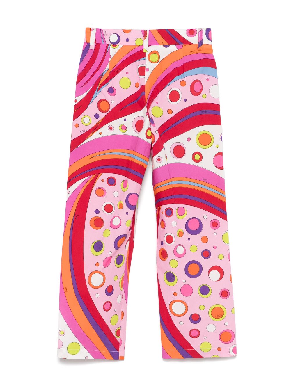 PUCCI Junior Broek met abstracte print - Wit