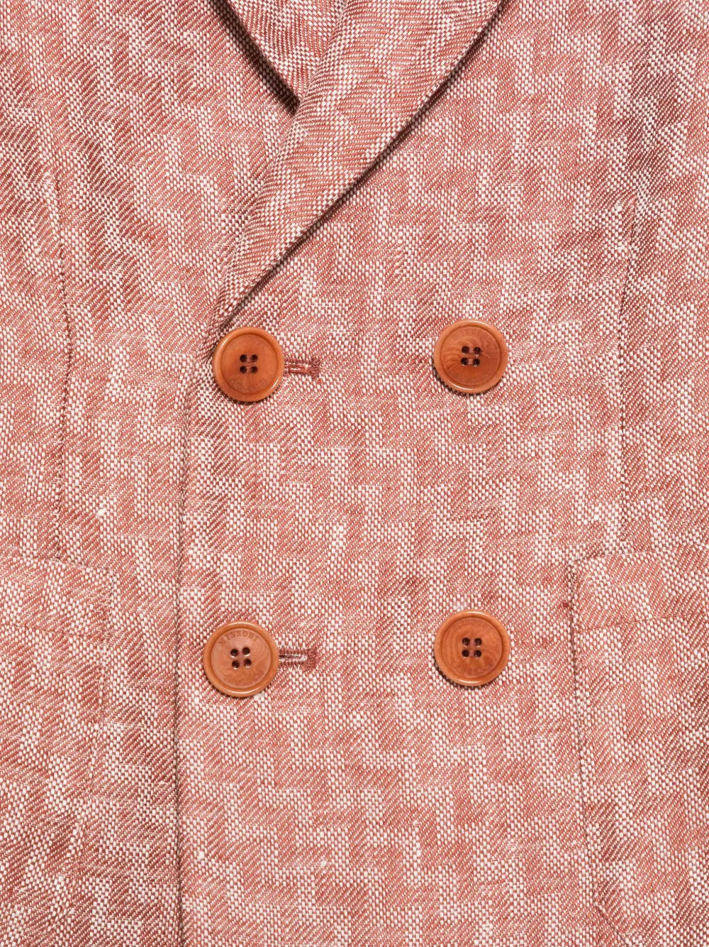Missoni Kids Blazer met dubbele rij knopen Rood
