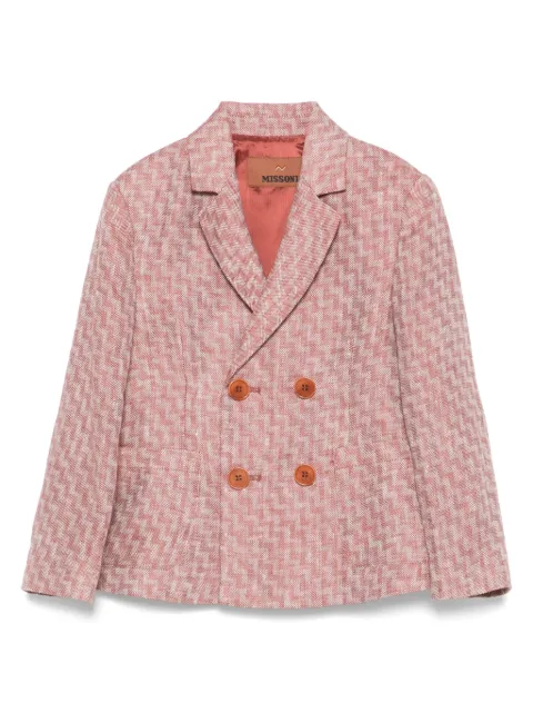 Missoni Kids double-breasted blazer
