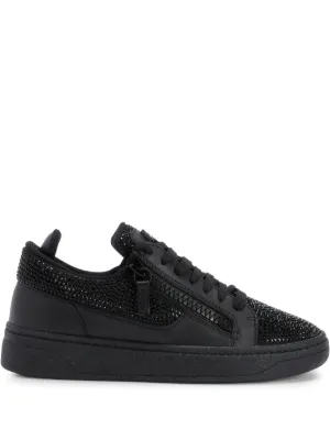 Jimmy Choo Veles crochet-knit Sneakers | Black | FARFETCH