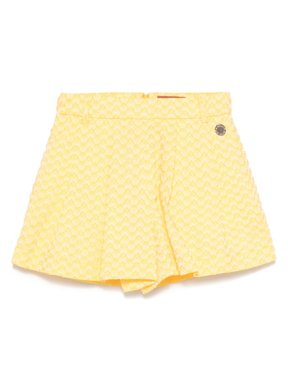 Missoni Kids embroidered shorts - Yellow