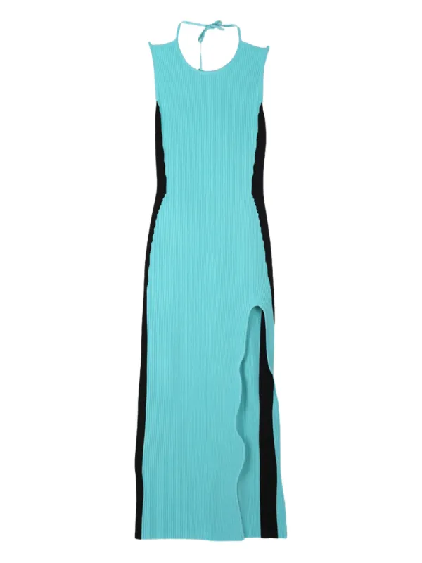 PH5 Basil side-slit Sleeveless Dress | Blue | FARFETCH JO PH5 Basil side-slit Sleeveless Dress | Blue | FARFETCH JO