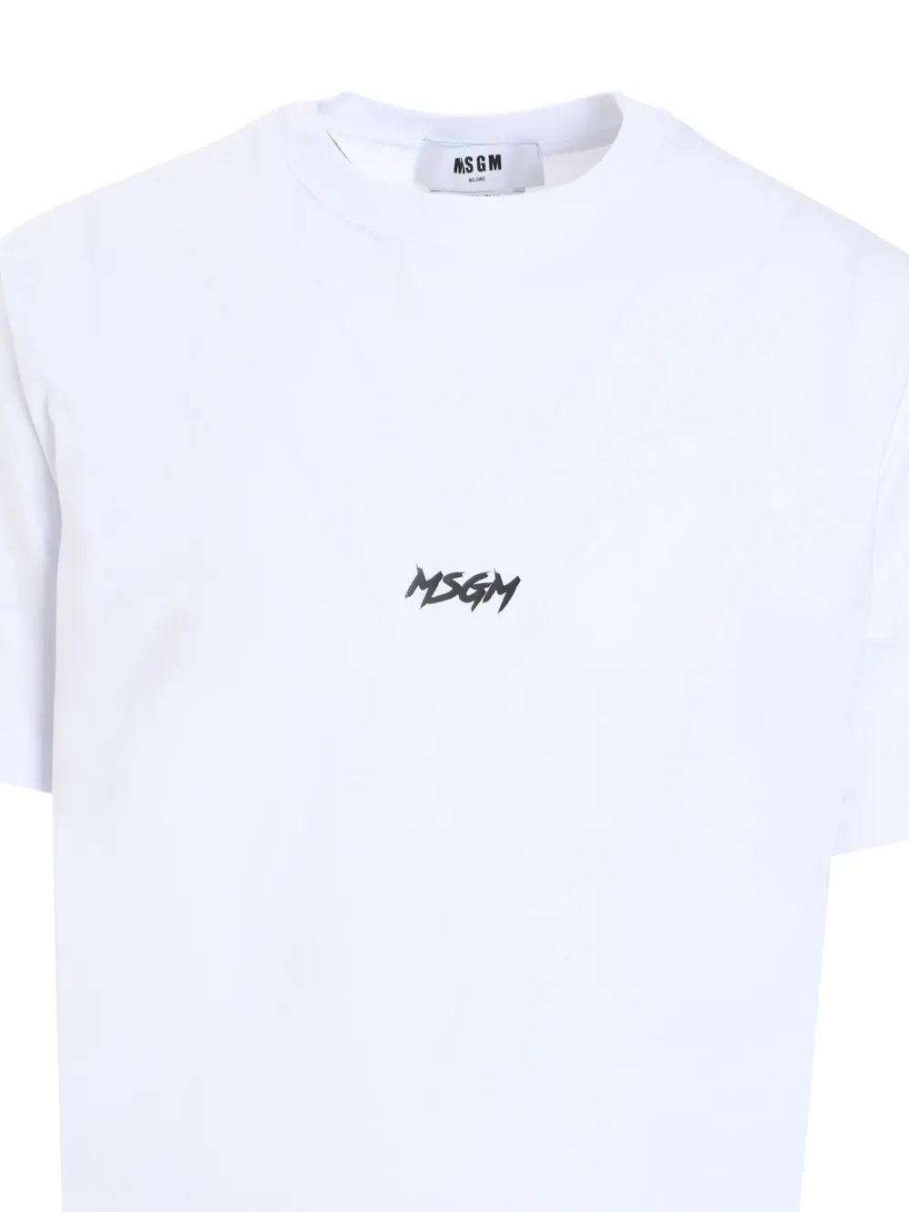 MSGM LOGO-PRINT T-SHIRT