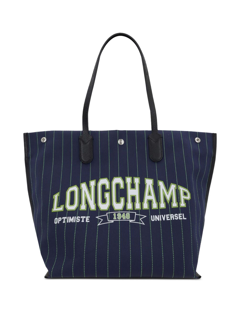 logo-print shopper bag