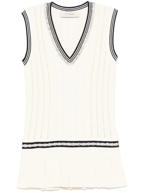Golden Goose Varsity Marjory mini dress