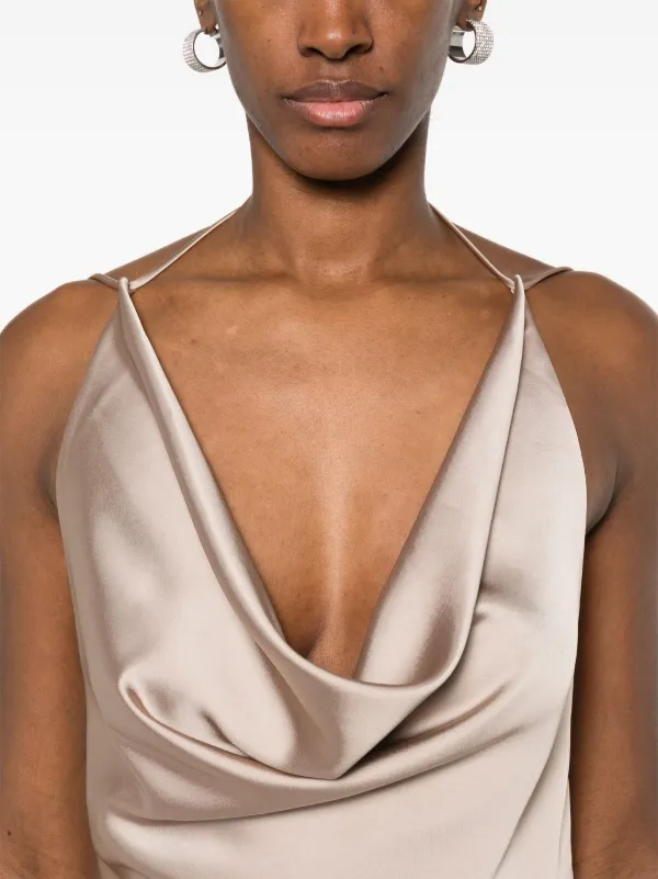 THE ANDAMANE Vera Maxi Dress | Neutrals | FARFETCH