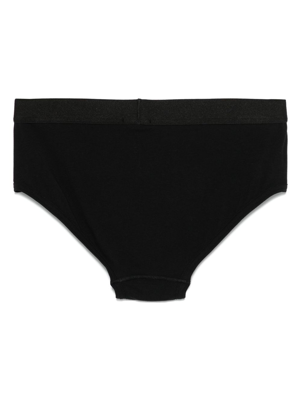 Kiton Slip met logoband - Zwart