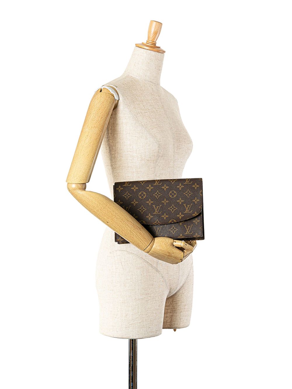 Louis Vuitton Pre-Owned 1994 Monogram Pochette Rabat 23 clutch bag - Bruin