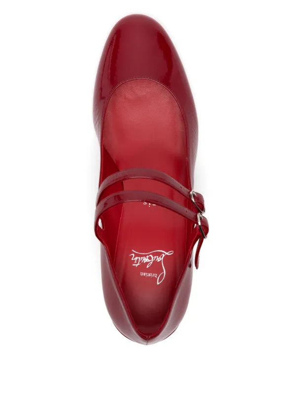Christian Louboutin 55mm Miss Jane Pumps | Red | FARFETCH Christian Louboutin 55mm Miss Jane Pumps | Red | FARFETCH