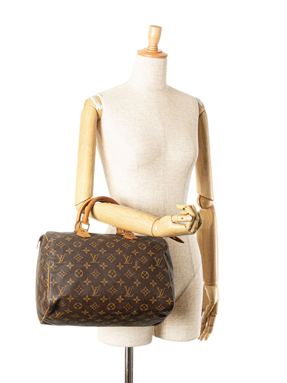 Louis Vuitton Pre-Owned 2001 Monogram Speedy 30 boston bag - Bruin