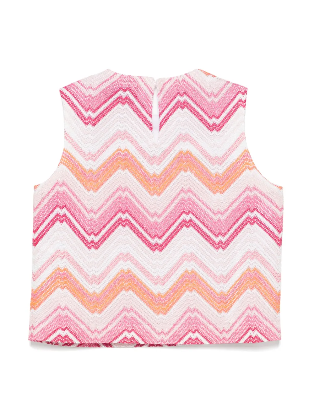 missonikids Missoni Kids Top met zigzagpatroon - Wit